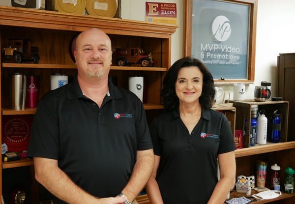 Ken & Yvonne Morrison, owners of MVP Video & Promotions