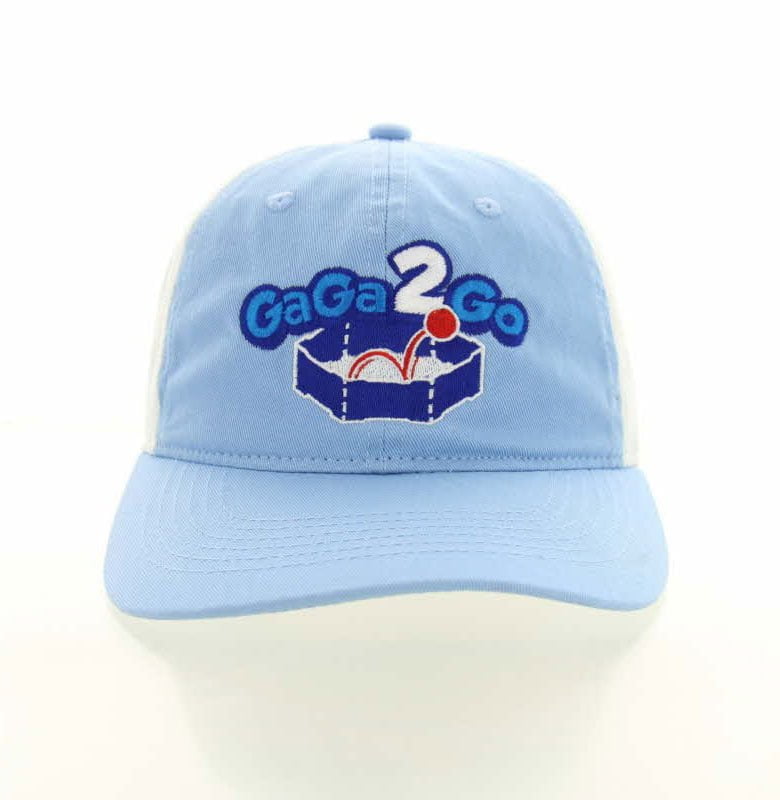 embroidery hat sample for GaGa2Go from Action Play Systems